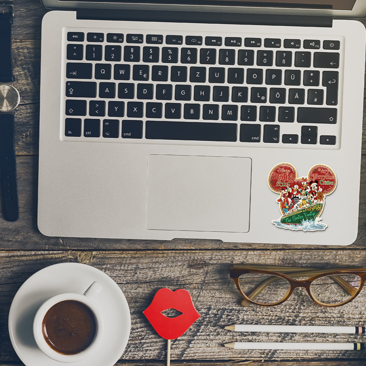 Mickey & Friends Family Trip Cruise - Very Merrytime Cruise - Personalized Mouse Magnet