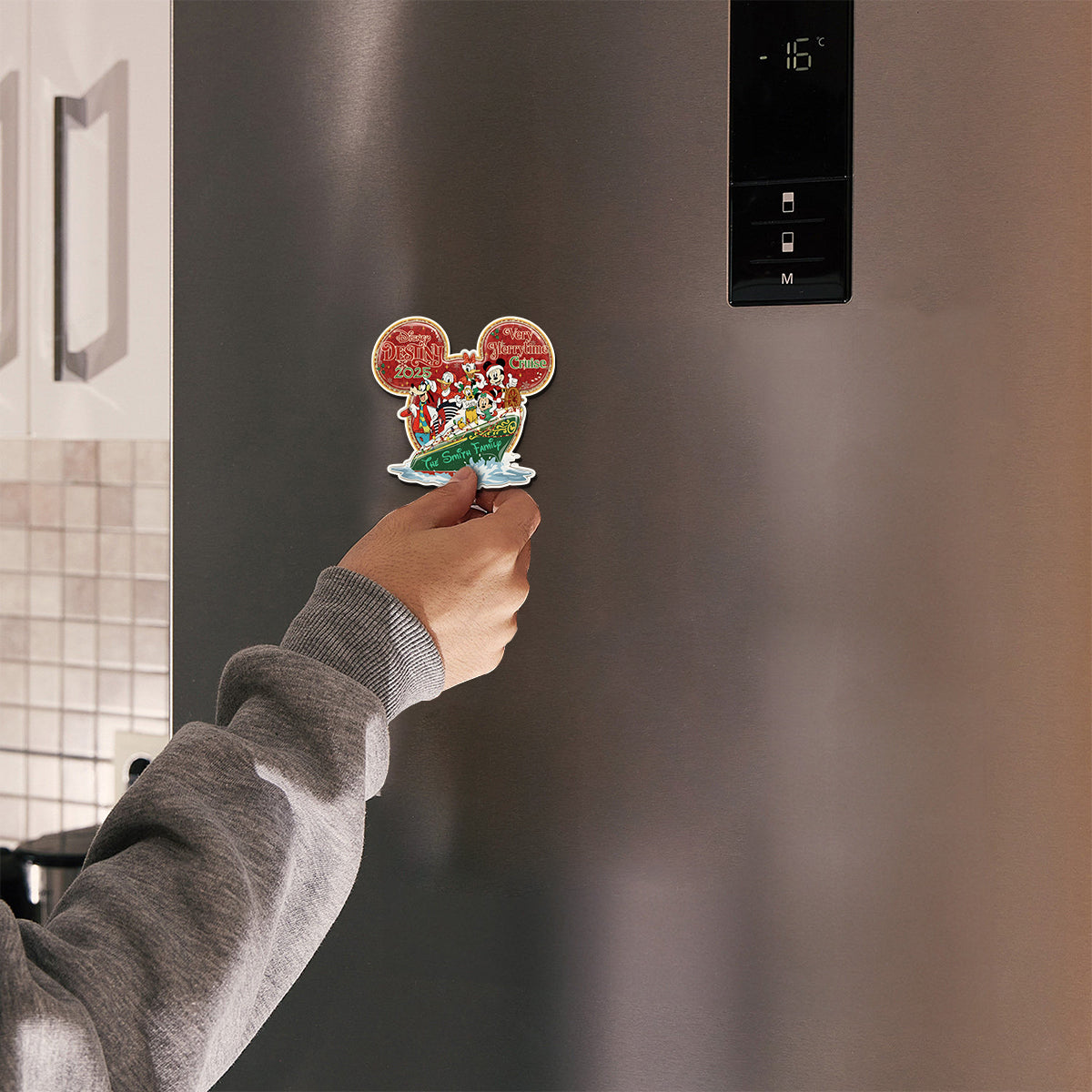 Mickey & Friends Family Trip Cruise - Very Merrytime Cruise - Personalized Mouse Magnet