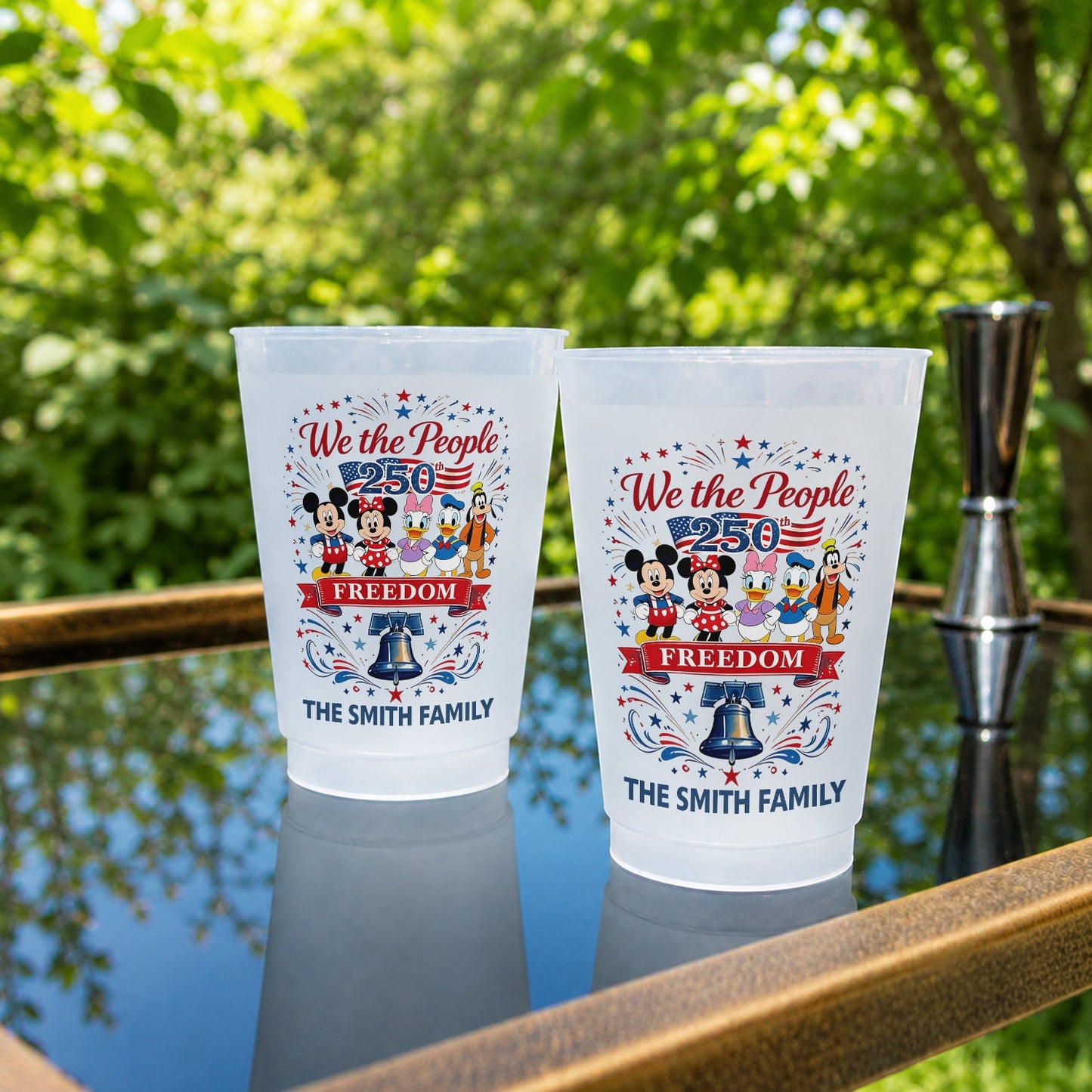 250th Anniversary - Personalized Mouse Frosted Cup
