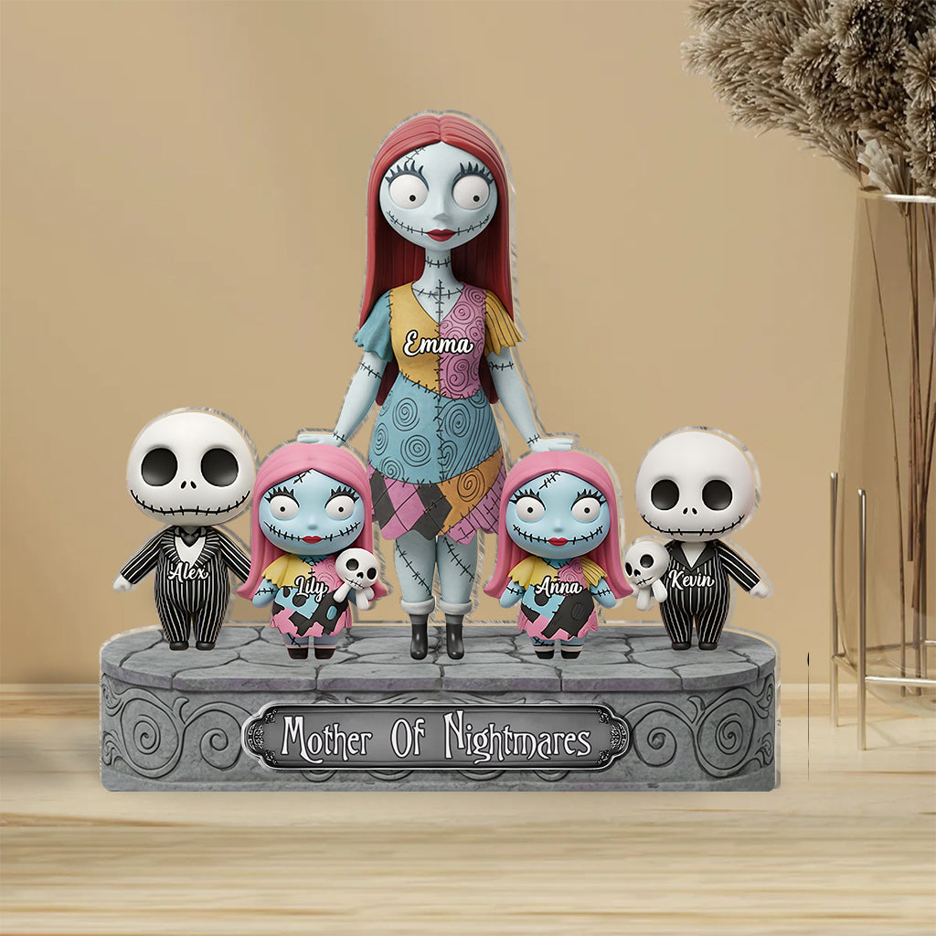 Mother Of Nightmares - Personalized Nightmare Custom Shaped Acrylic Plaque