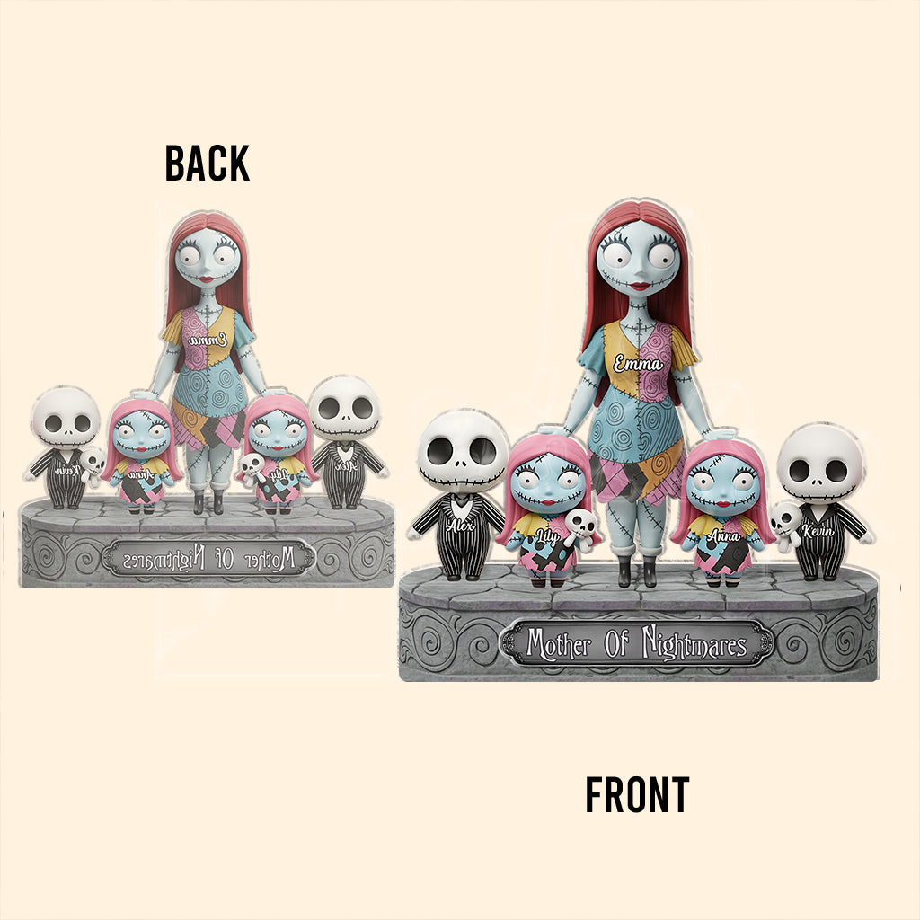 Mother Of Nightmares - Personalized Nightmare Custom Shaped Acrylic Plaque