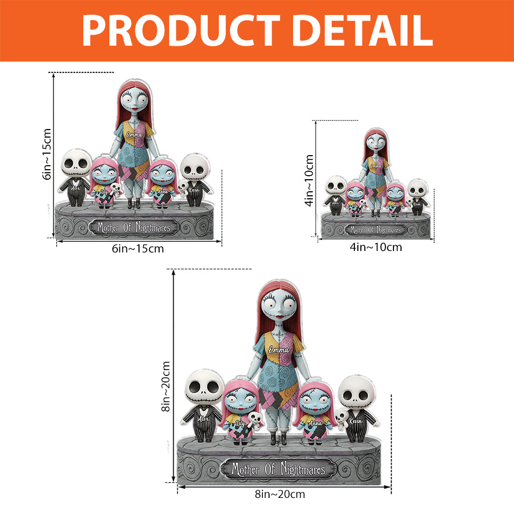 Mother Of Nightmares - Personalized Nightmare Custom Shaped Acrylic Plaque