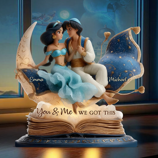 You And Me We Got This - Personalized Mouse Custom Shaped Acrylic Plaque