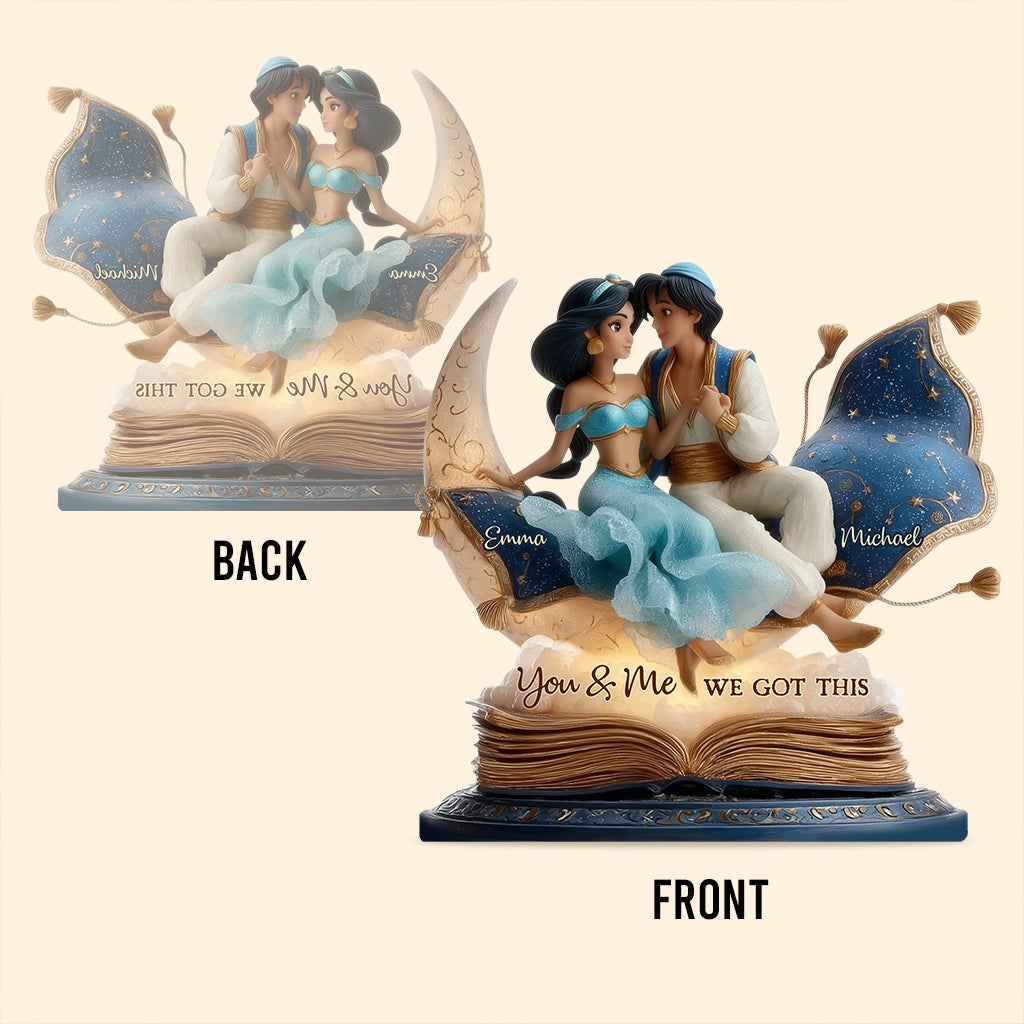 You And Me We Got This - Personalized Mouse Custom Shaped Acrylic Plaque