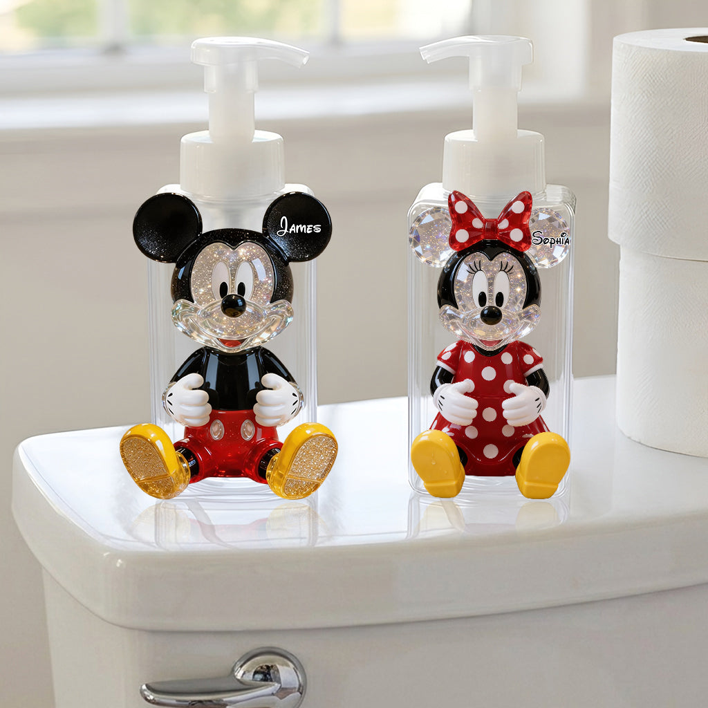 Cartoon Mouse - Personalized Mouse Soap Dispenser