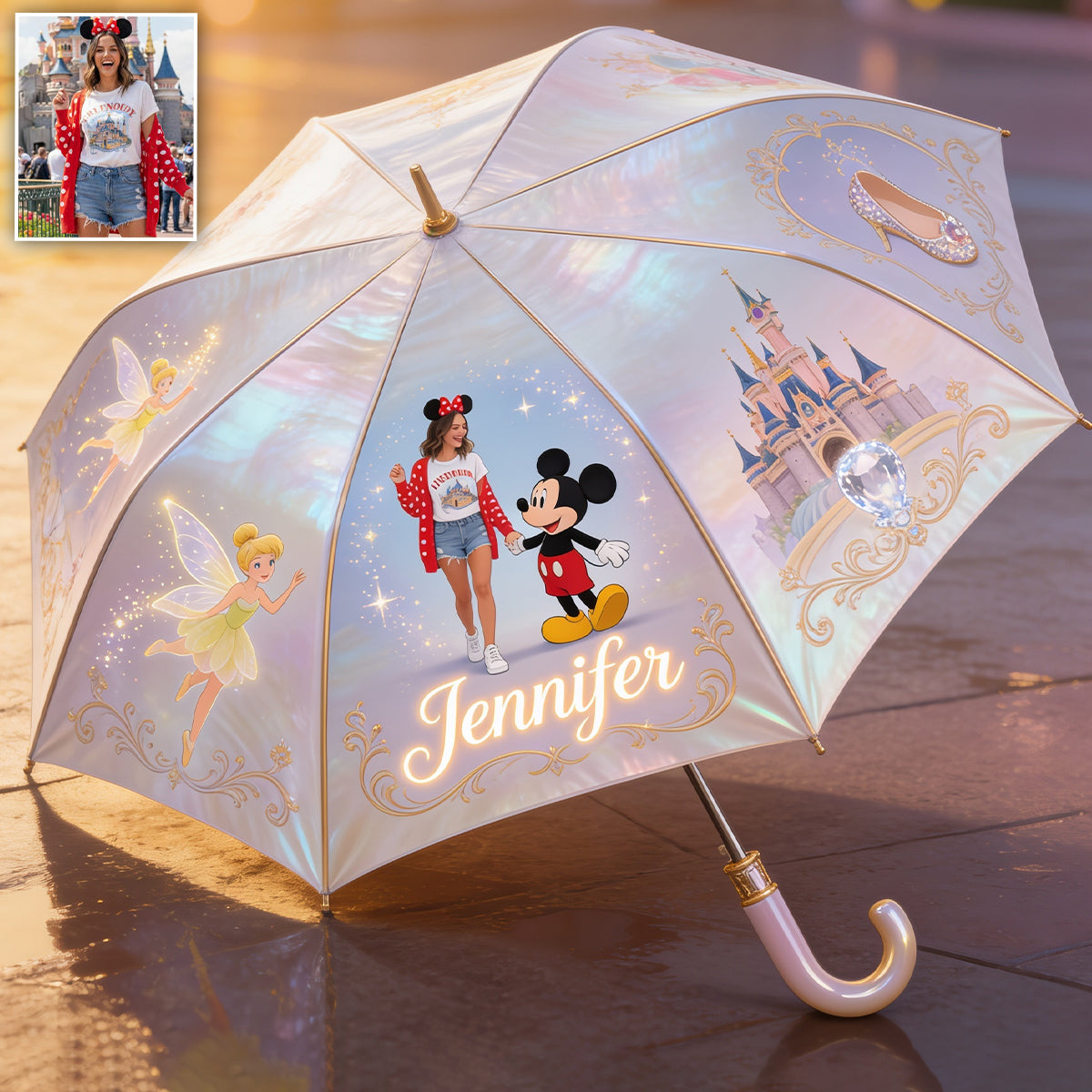 Magical Friend - Personalized Mouse Umbrella
