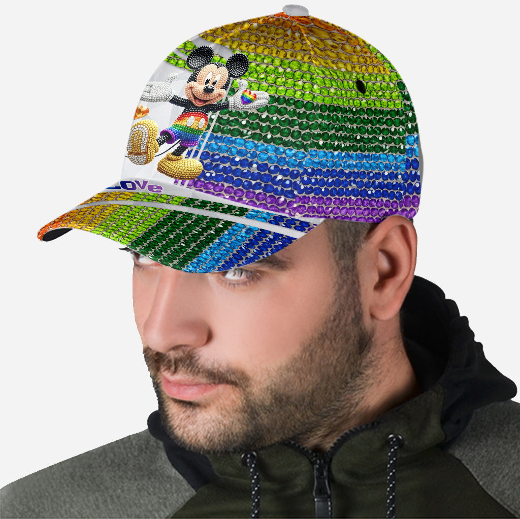 Love Is Love - Personalized Mouse Classic Cap