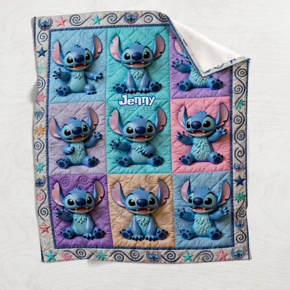 Ohana Means Family - Personalized Ohana Blanket