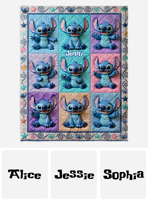 Ohana Means Family - Personalized Ohana Blanket