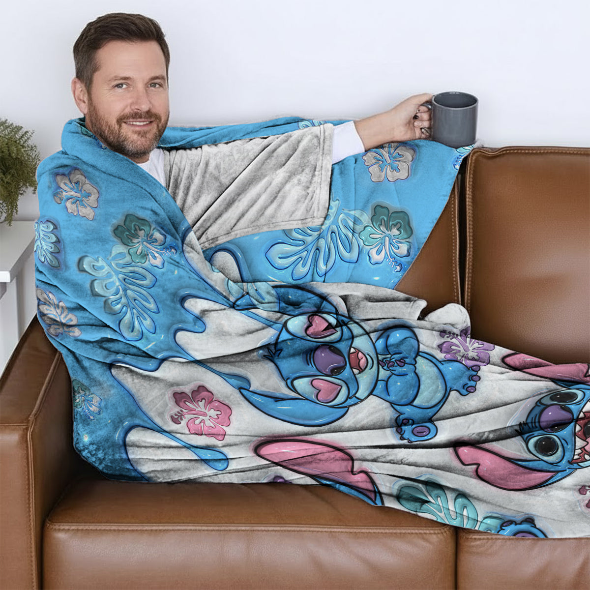 Ohana Means Family - Personalized Ohana Wearable Blanket