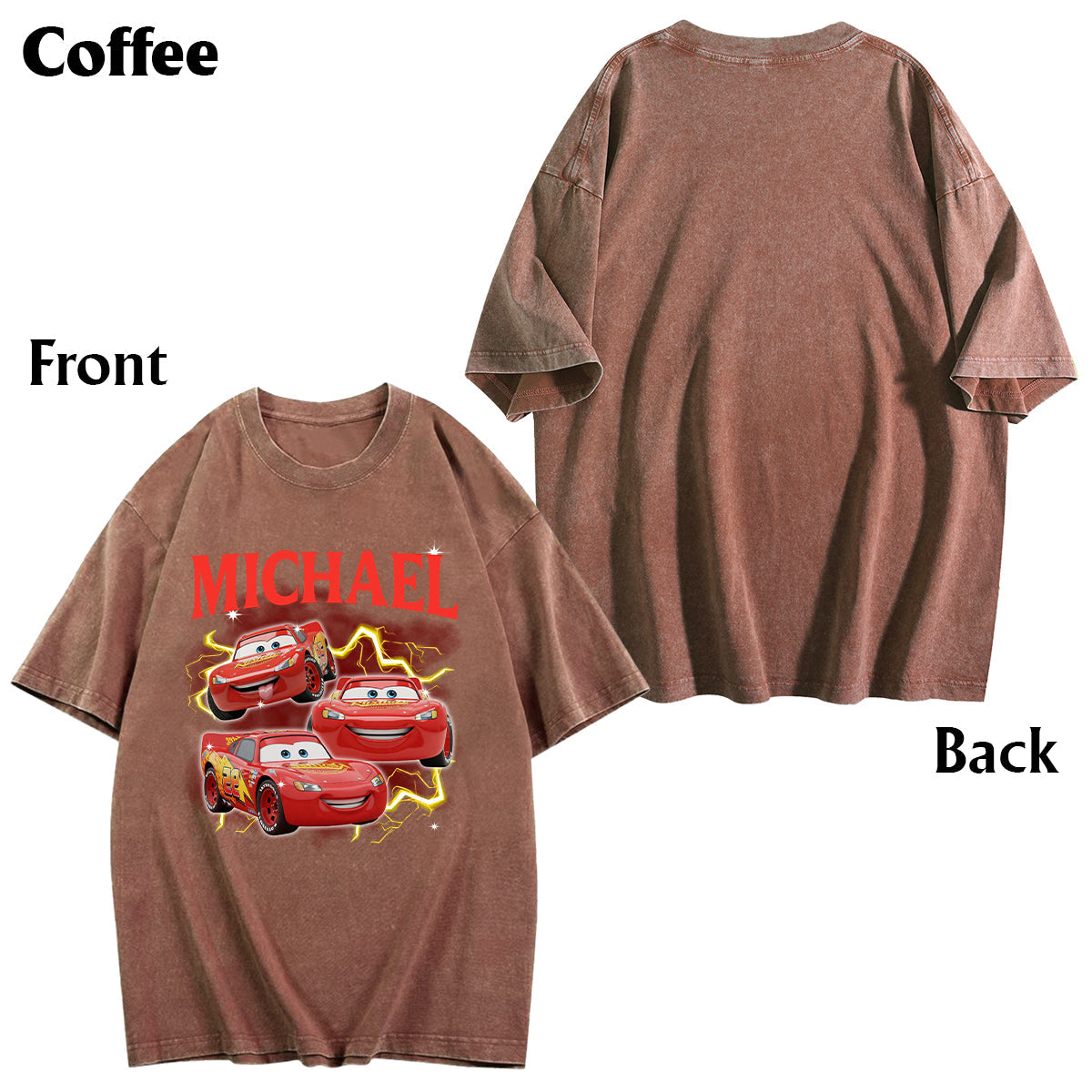 On The Road - Personalized Cars Wash T-shirt