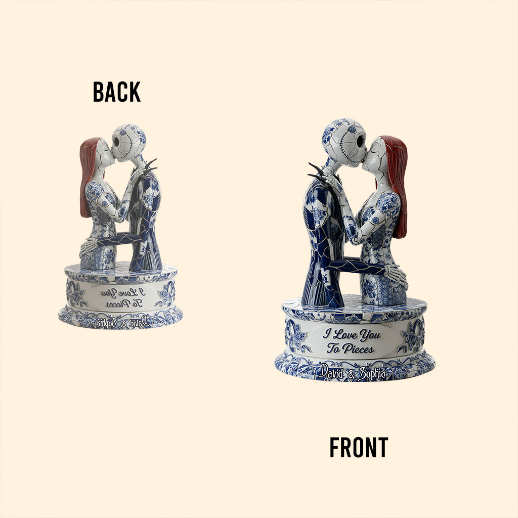 I Love You To Pieces - Personalized Nightmare Custom Shaped Acrylic Plaque