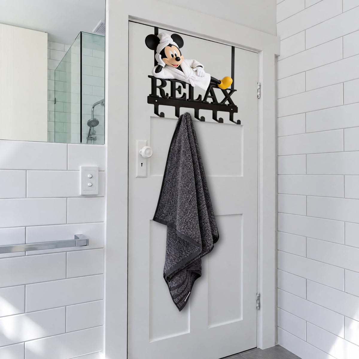Hang Here - Personalized Mouse Metal Door Hooks
