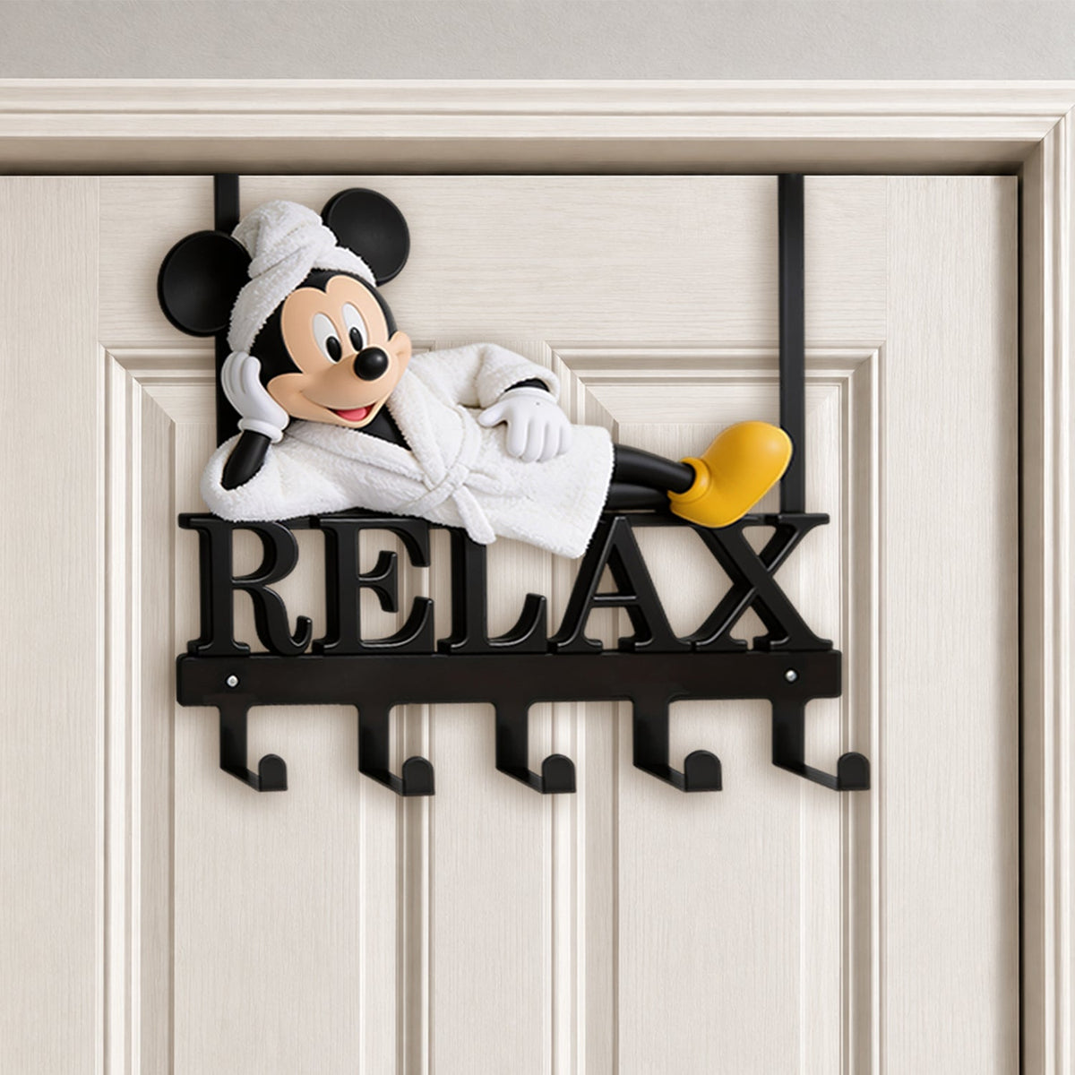 Hang Here - Personalized Mouse Metal Door Hooks