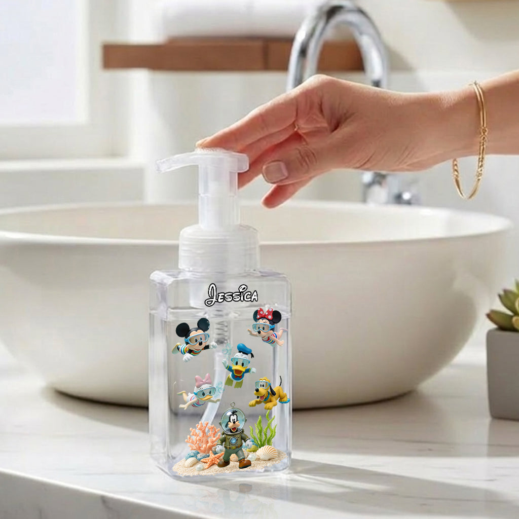 Swimming Friends - Personalized Mouse Pump Dispenser