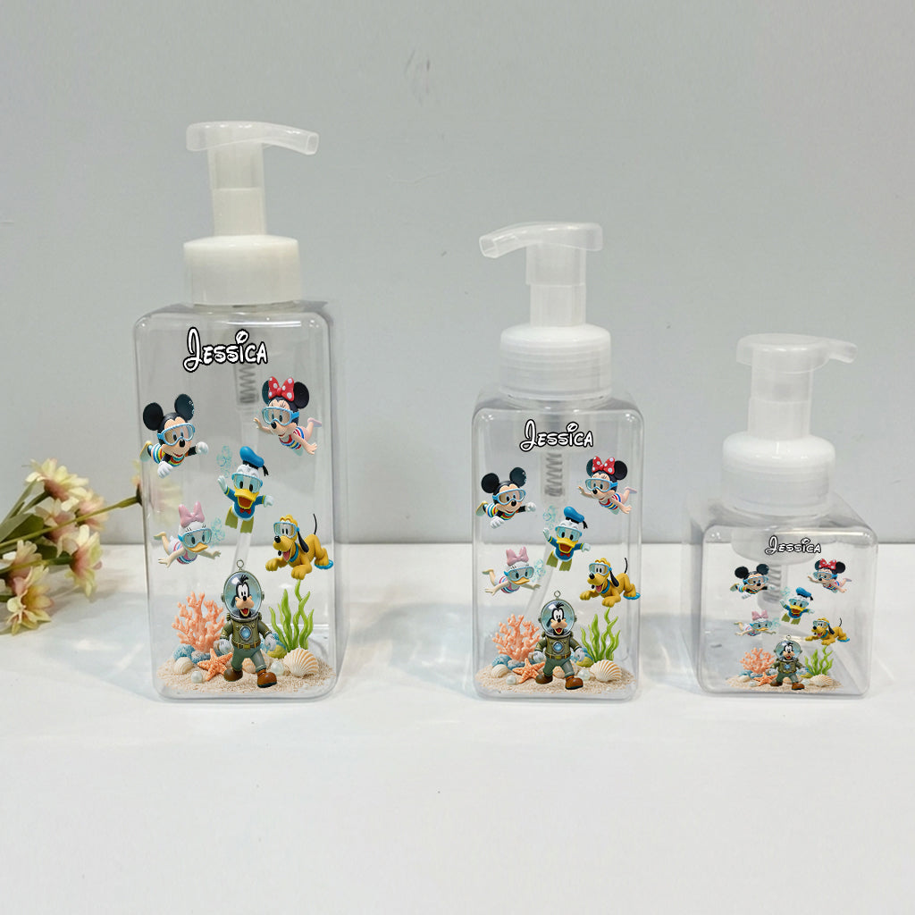 Swimming Friends - Personalized Mouse Pump Dispenser