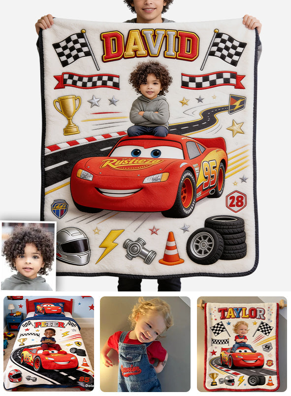 Strong Race - Personalized Racing Lover Blanket