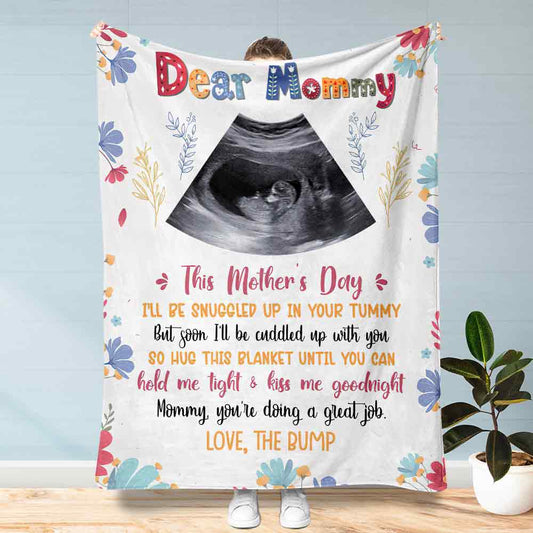 Dear Mommy - Personalized Mother's Day Mother Blanket