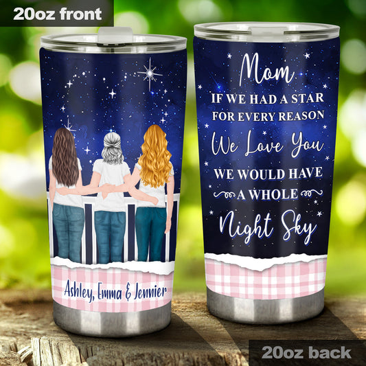 If We Had A Star - Personalized Mother's Day Mother Tumbler