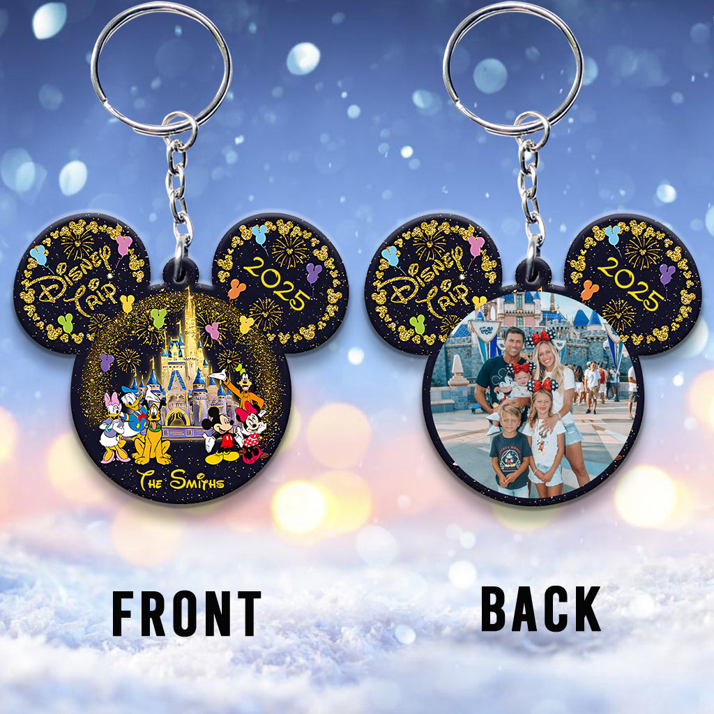 Magical Trip Any Photo - Personalized Mouse Keychain