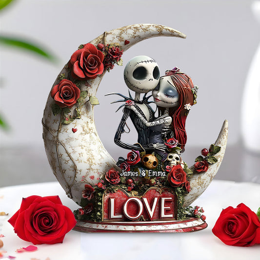 Til Death Do Us Part - Personalized Nightmare Custom Shaped Acrylic Plaque