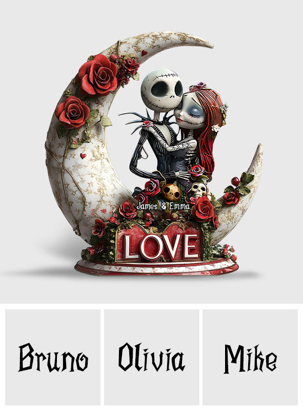 Til Death Do Us Part - Personalized Nightmare Custom Shaped Acrylic Plaque