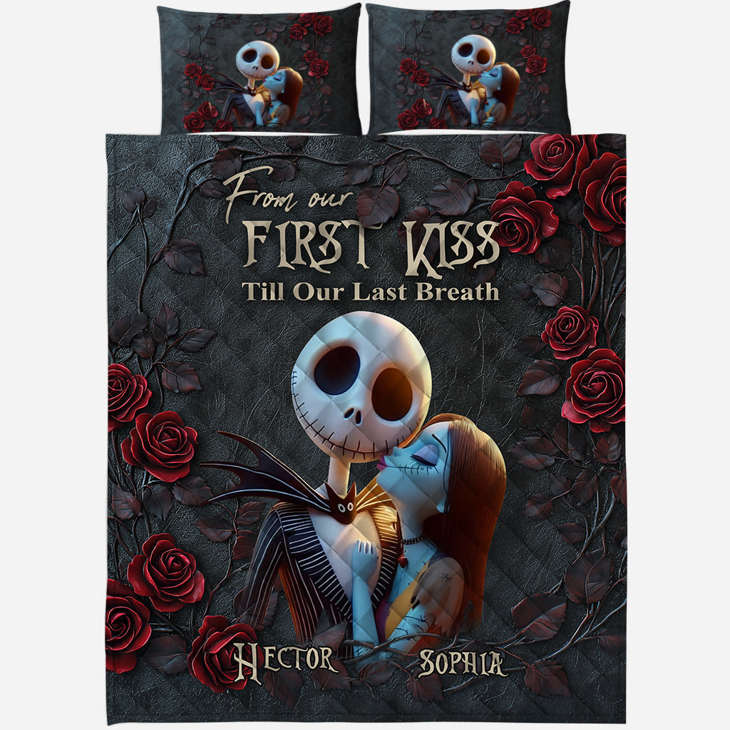 Till Death Do Us Part - Personalized Nightmare Quilt Set