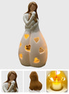Mother &amp; Daughter - Mother Mom &amp; Daughter Love Candle Holder