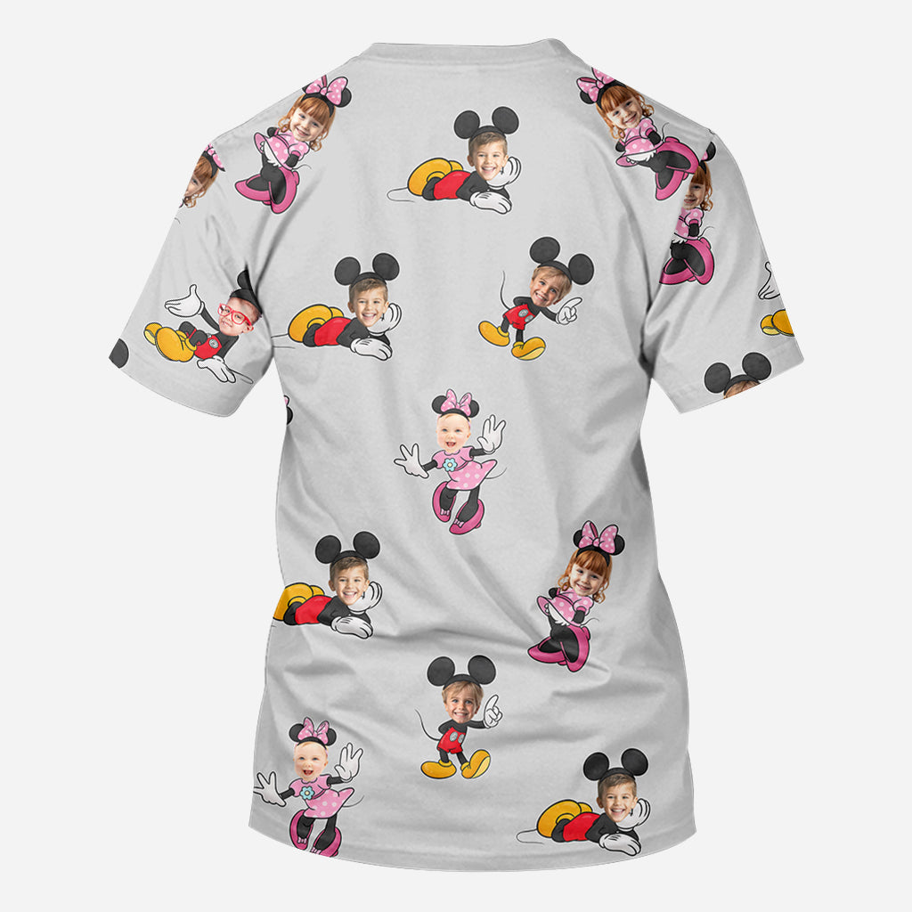Mouse Ear Grandma - Personalized Mouse All Over Shirt