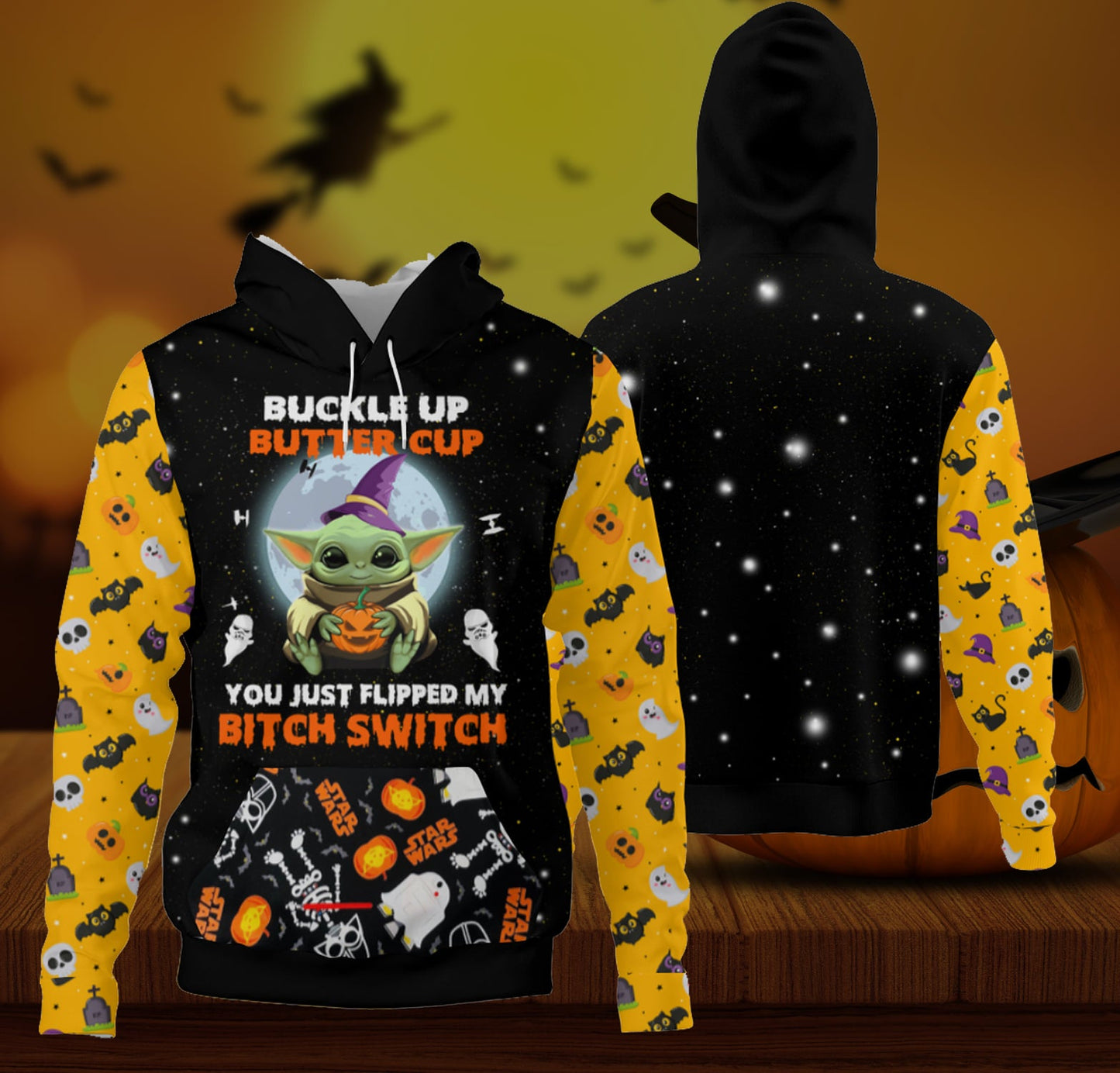 Buckleup Buttercup The Force All Over Shirt 0823