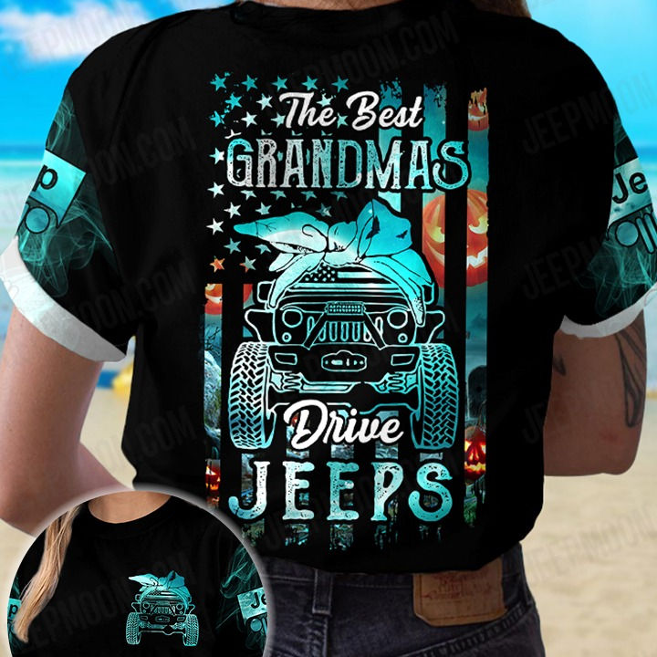 The Best Grandma Car All Over Shirt 0823