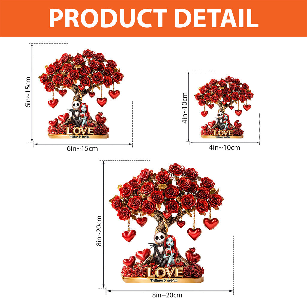 Tree of Love - Personalized Nightmare Custom Shaped Acrylic Plaque