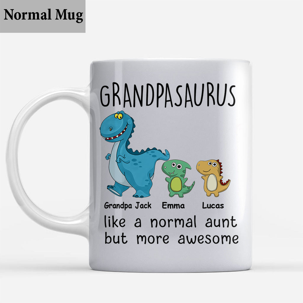 Like A Normal But More Awesome - Gift for mom, grandma, grandpa, dad, aunt, uncle - Personalized Mug