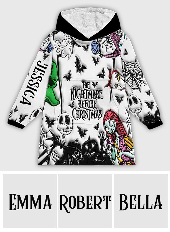 Nightmare - Personalized Nightmare Blanket Hoodie