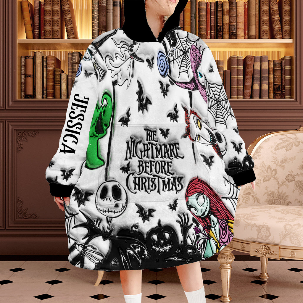 Nightmare - Personalized Nightmare Blanket Hoodie
