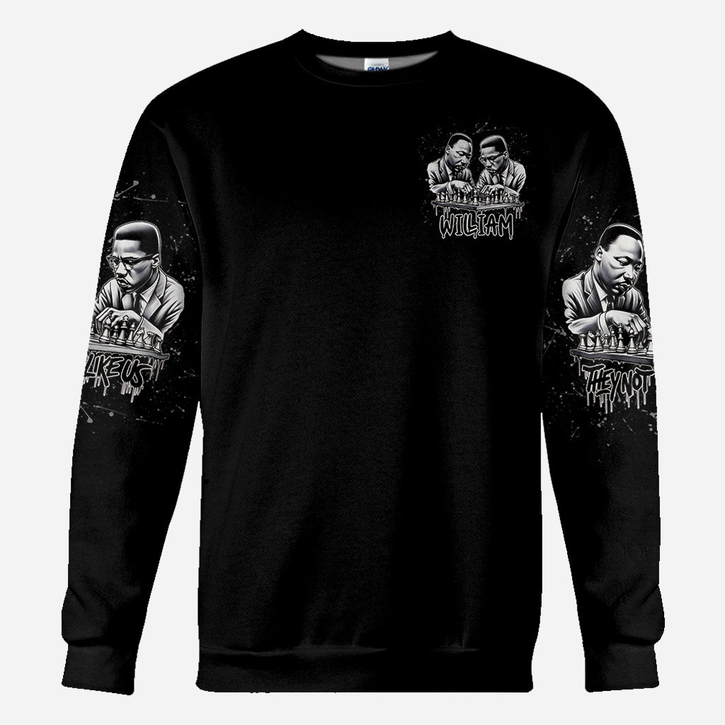They Not Like Us - Personalized African American All Over Shirt