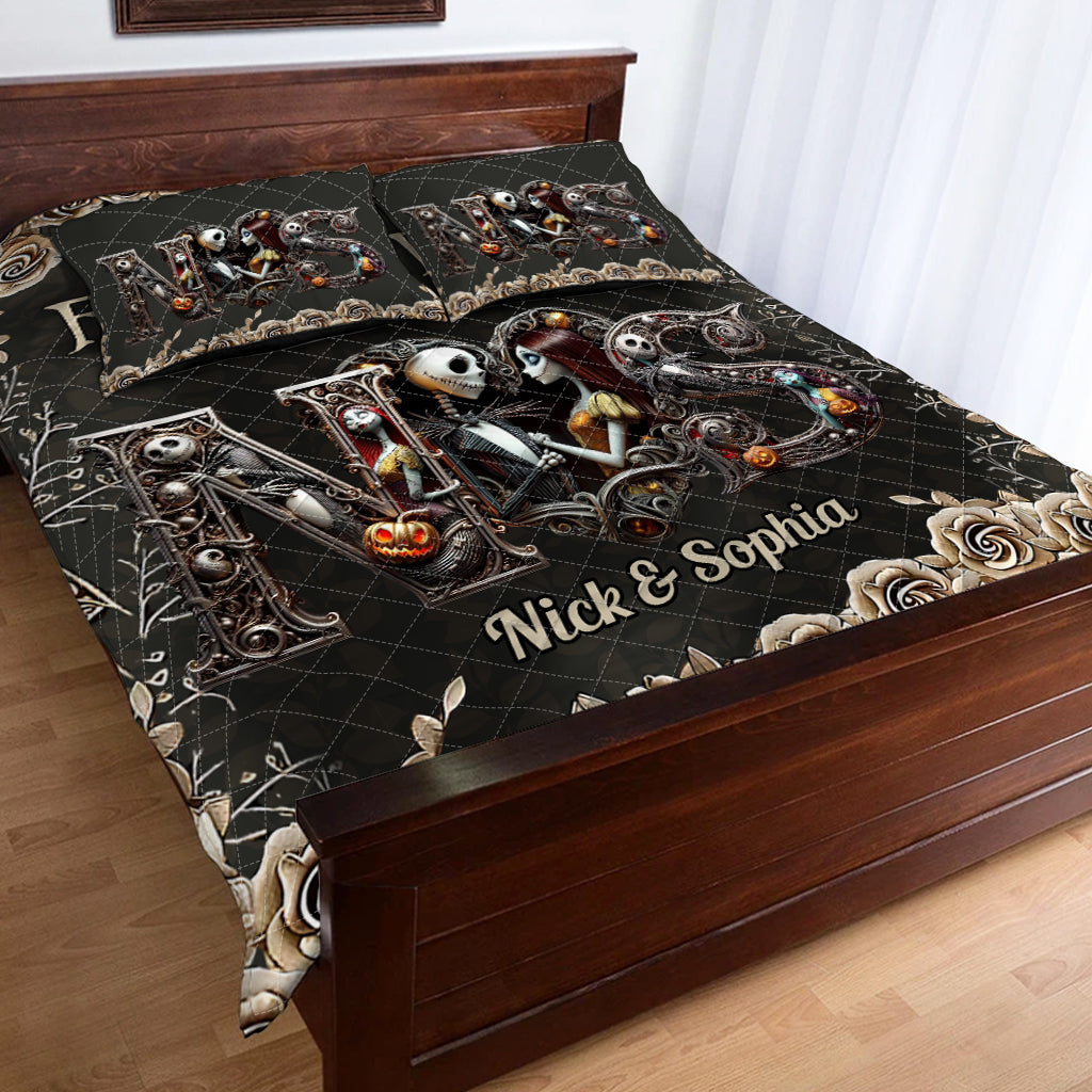 Till Death Do Us Part - Personalized Nightmare Quilt Set