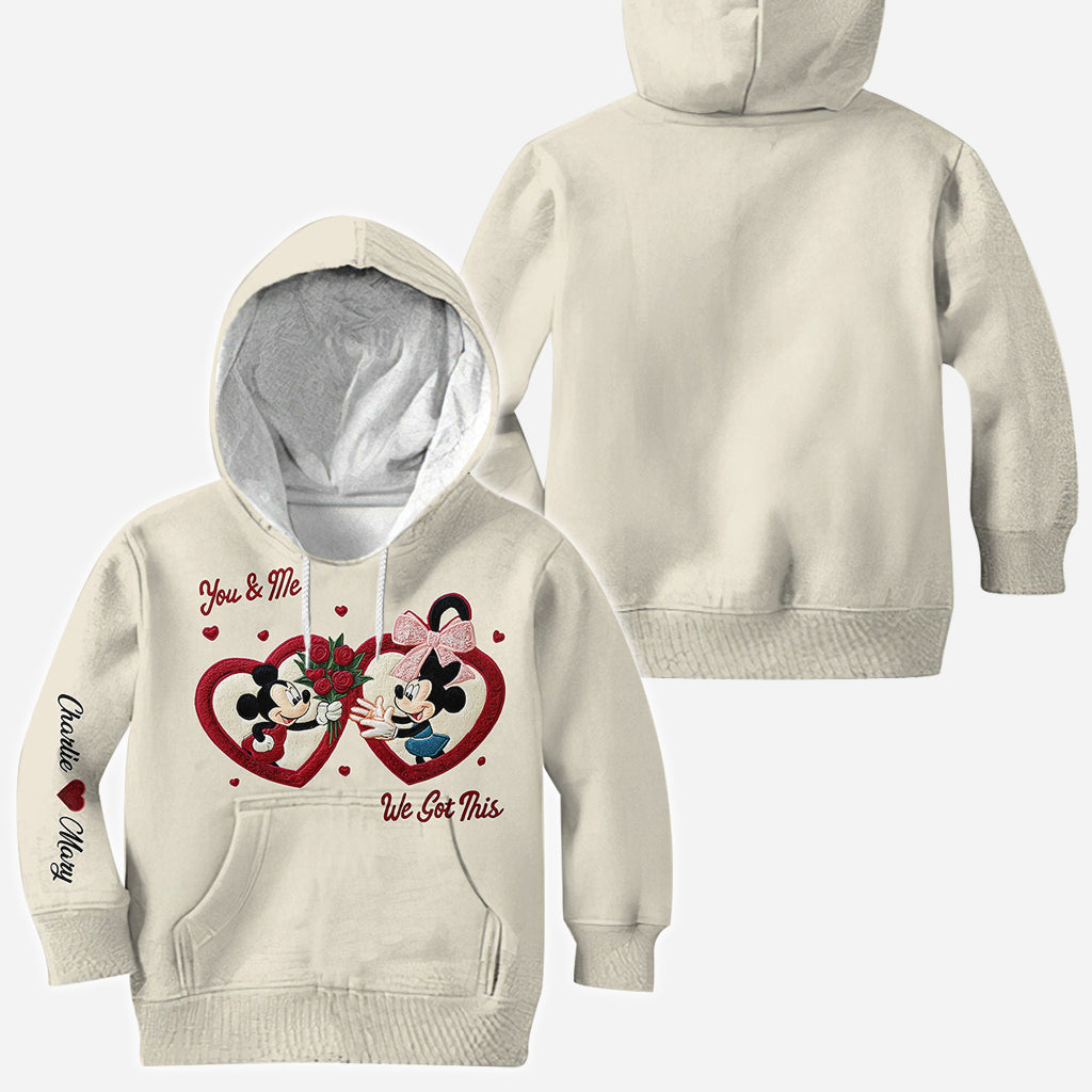 Magic Couple - Personalized Mouse All Over Shirt