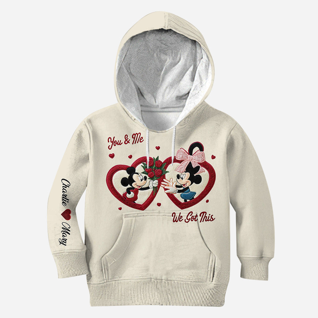 Magic Couple - Personalized Mouse All Over Shirt