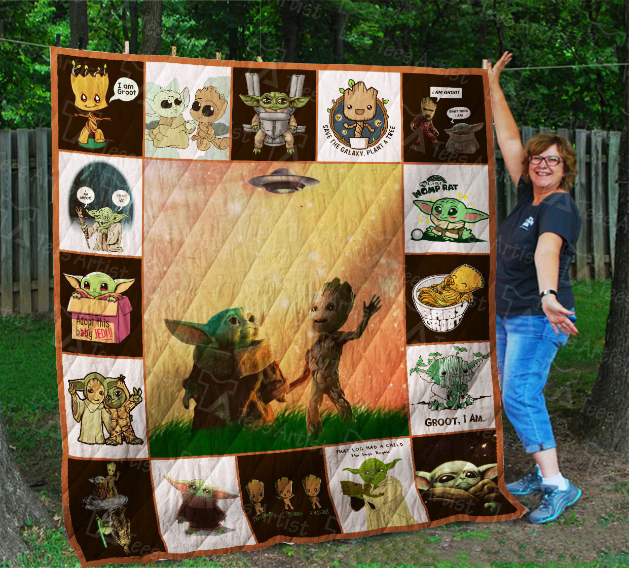 Friends The Force Quilt 0523