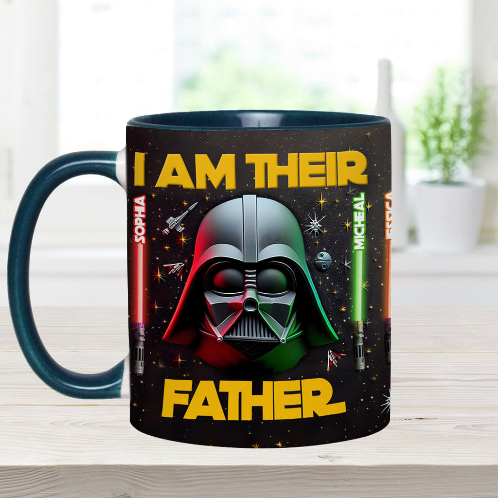 I'm Their Father - Personalized The Force Accent Mug