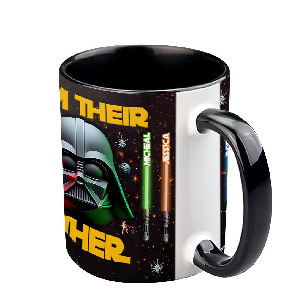 I'm Their Father - Personalized The Force Accent Mug
