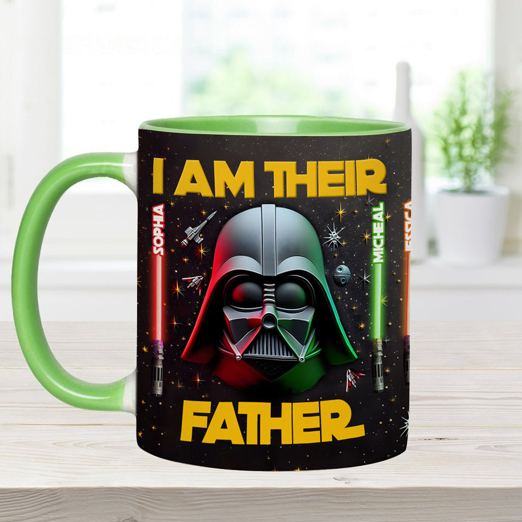 I'm Their Father - Personalized The Force Accent Mug