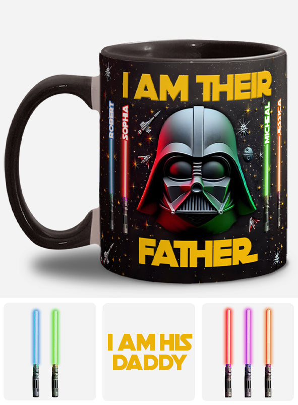 I'm Their Father - Personalized The Force Accent Mug