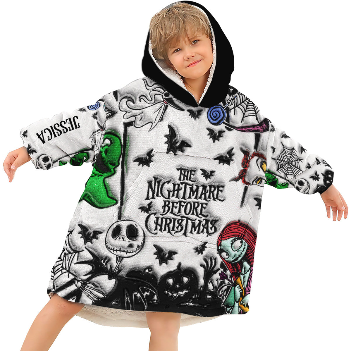 Nightmare - Personalized Nightmare Blanket Hoodie