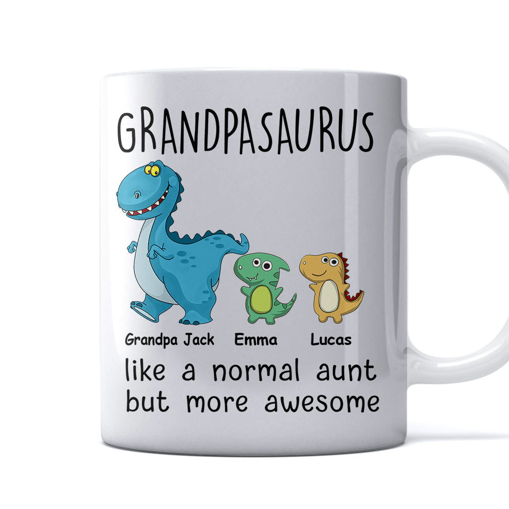 Like A Normal But More Awesome - Gift for mom, grandma, grandpa, dad, aunt, uncle - Personalized Mug