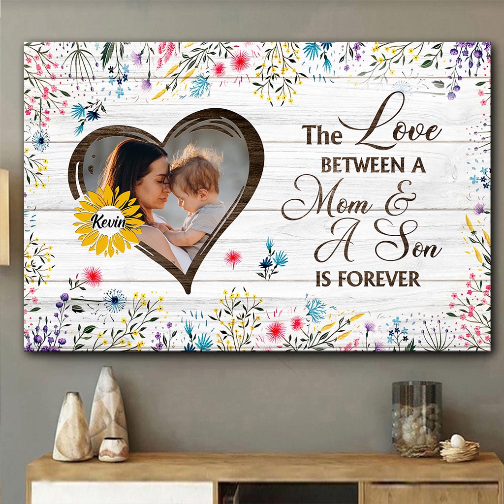 If Moms Were Flowers - Personalized Mother Canvas And Poster