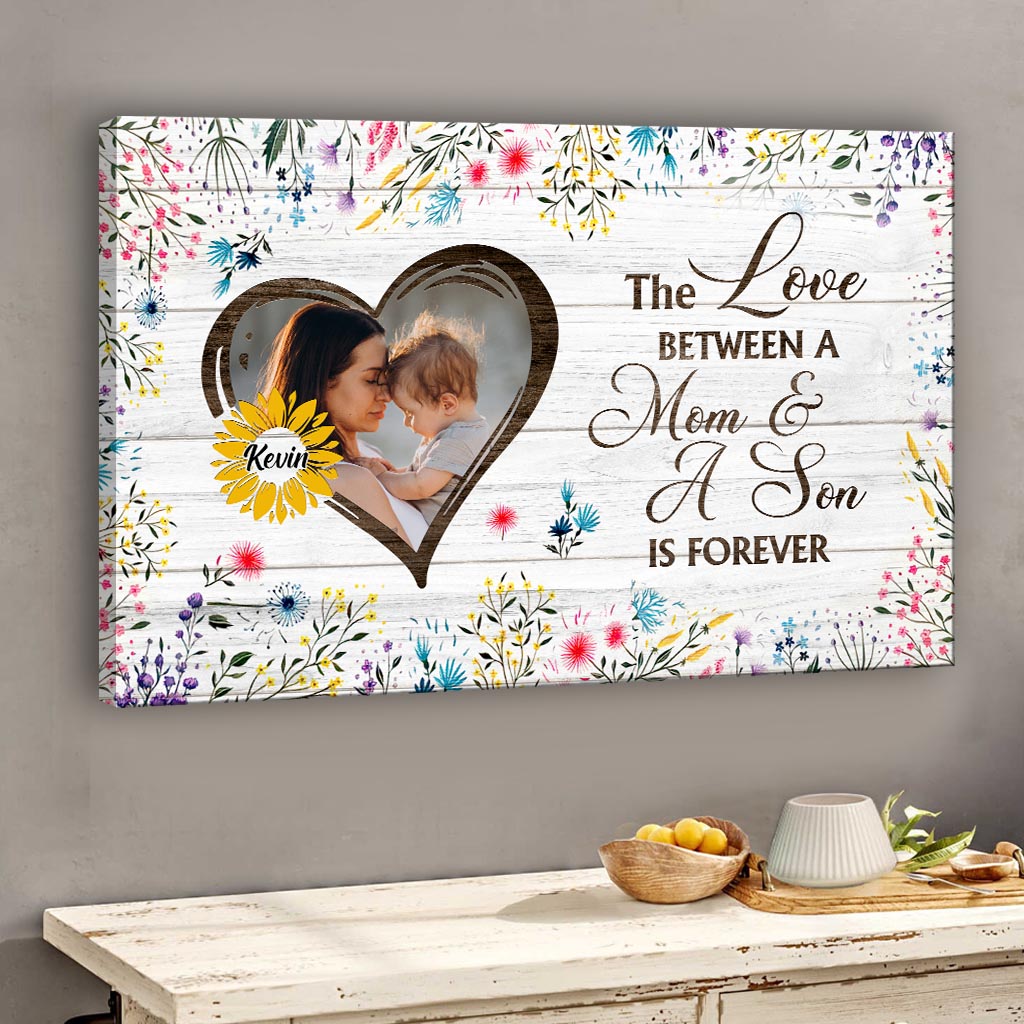 If Moms Were Flowers - Personalized Mother Canvas And Poster