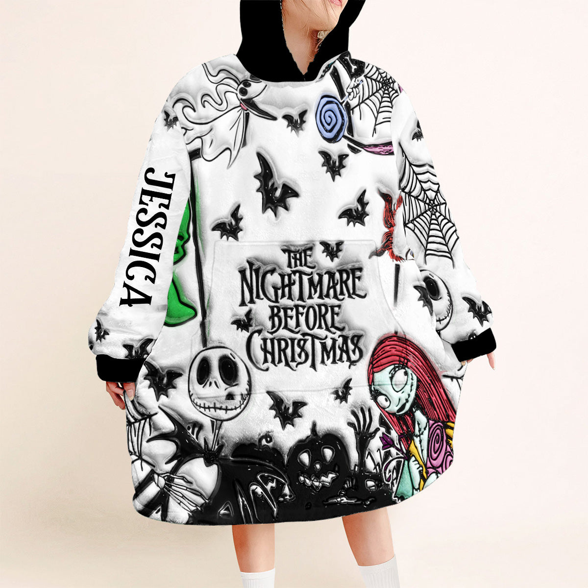 Nightmare - Personalized Nightmare Blanket Hoodie