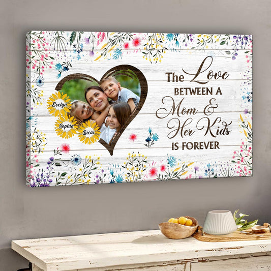 If Moms Were Flowers - Personalized Mother Canvas And Poster